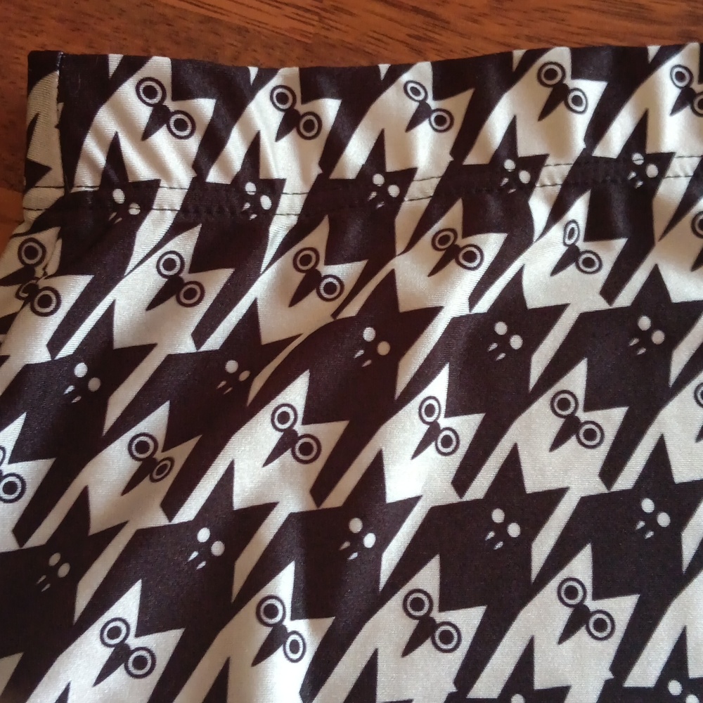 Owl/Black cat skirt